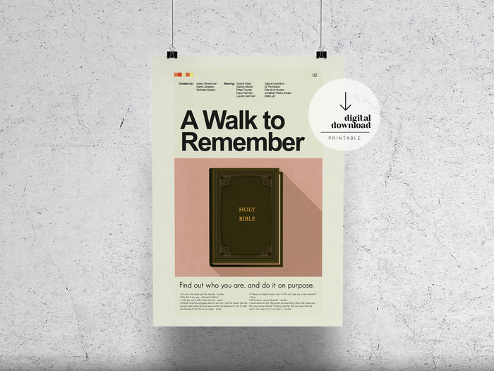 A Walk to Remember | DIGITAL ARTWORK DOWNLOAD