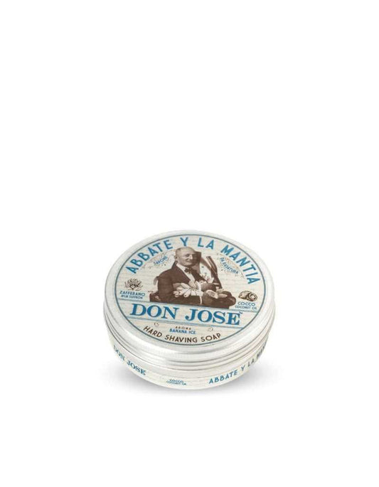 Abbate y La Mantia Don Jose' hard shaving soap tin with vintage label