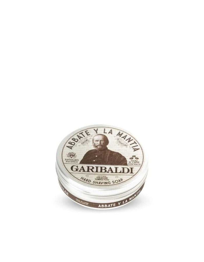 Abbate y La Mantia Garibaldi hard shaving soap tin