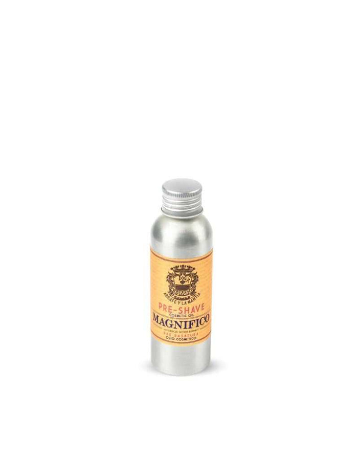 Abbate y La Mantia Magnifico Pre-Shave Oil bottle for grooming