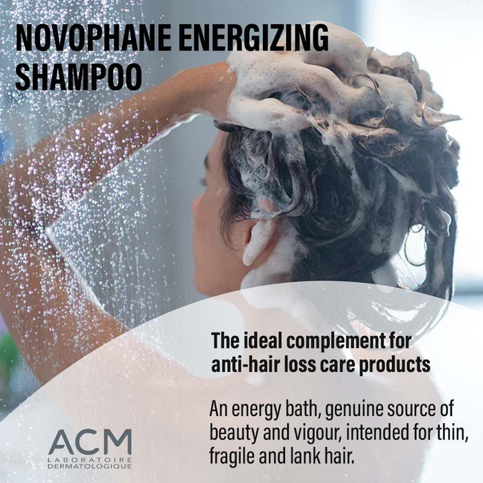 ACM Novophane Energizing Shampoo - 200ml, Shampoo