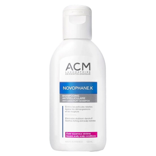 ACM Novophane K Anti-Dandruff Shampoo - 125ml, Shampoo