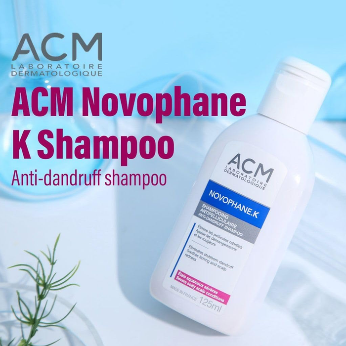 ACM Novophane K Anti-Dandruff Shampoo - 125ml, Shampoo