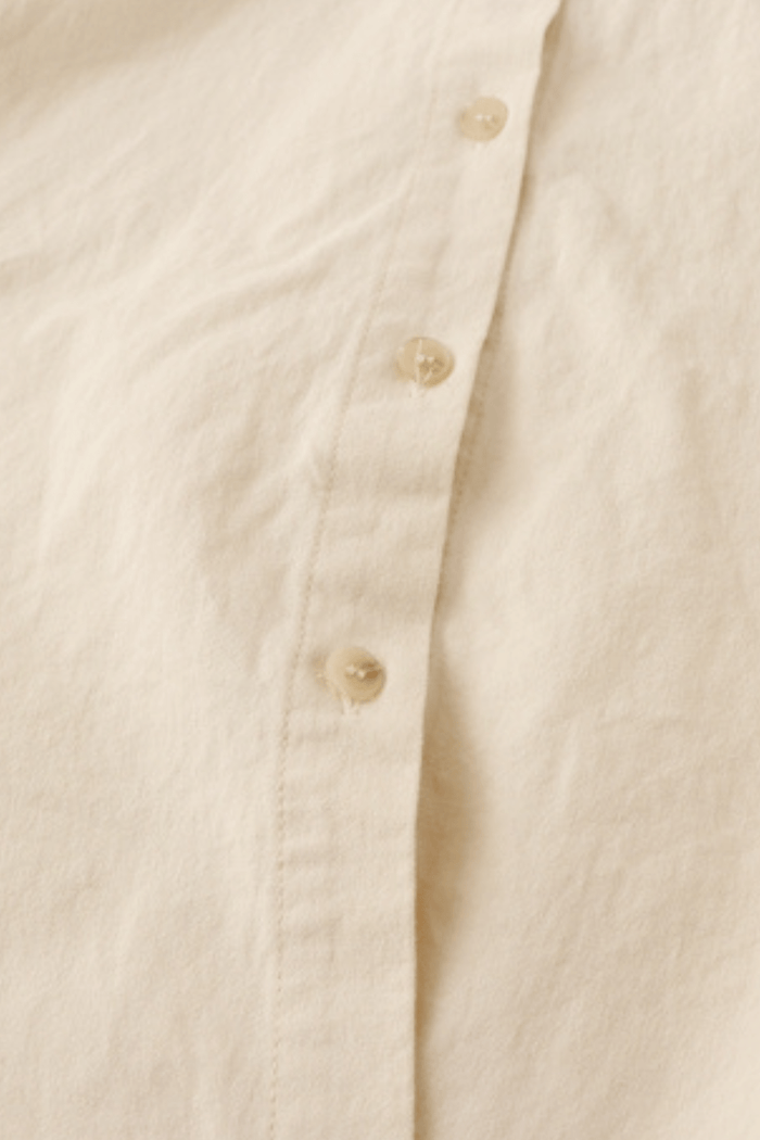 Adelaide White Peter Pan Collar Shirt - DAStyle