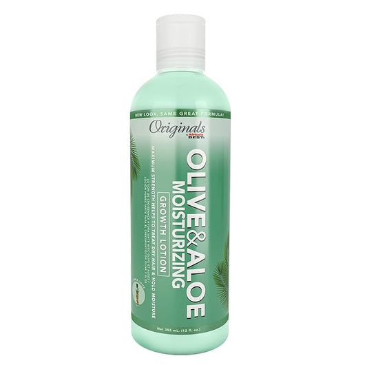 Africa's Best Originals Olive and Aloe Growth Lotion 12oz