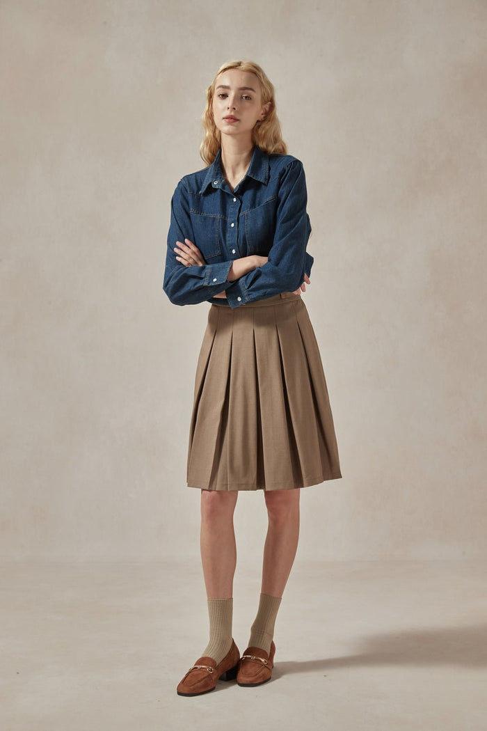 Alice Denim Blue Shirt - DAStyle
