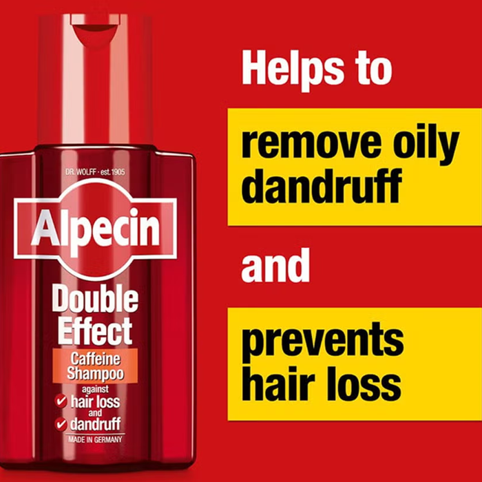 Alpecin Double Effect Caffeine Shampoo - 200ml, Shampoo