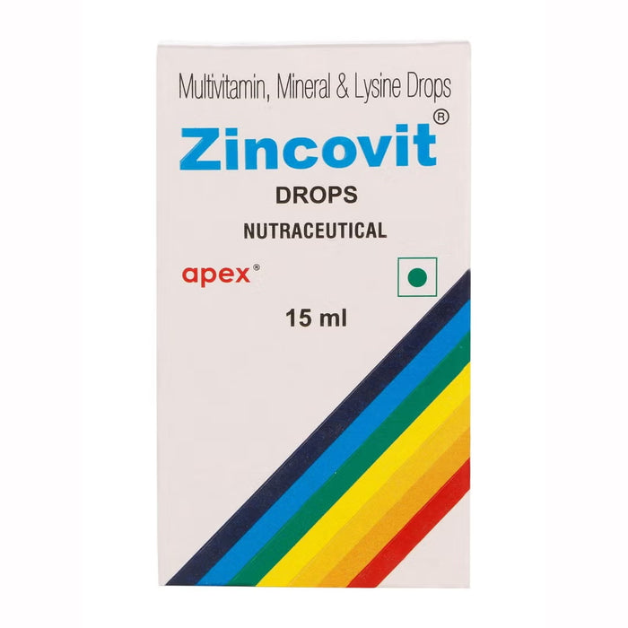 APEX Zincovit Drops - 15 ml, Vitamins & Supplements