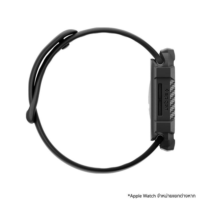 เคสกันกระแทก Apple Watch 11 (46mm) SPIGEN Rugged Armor 2 - Matte Black
