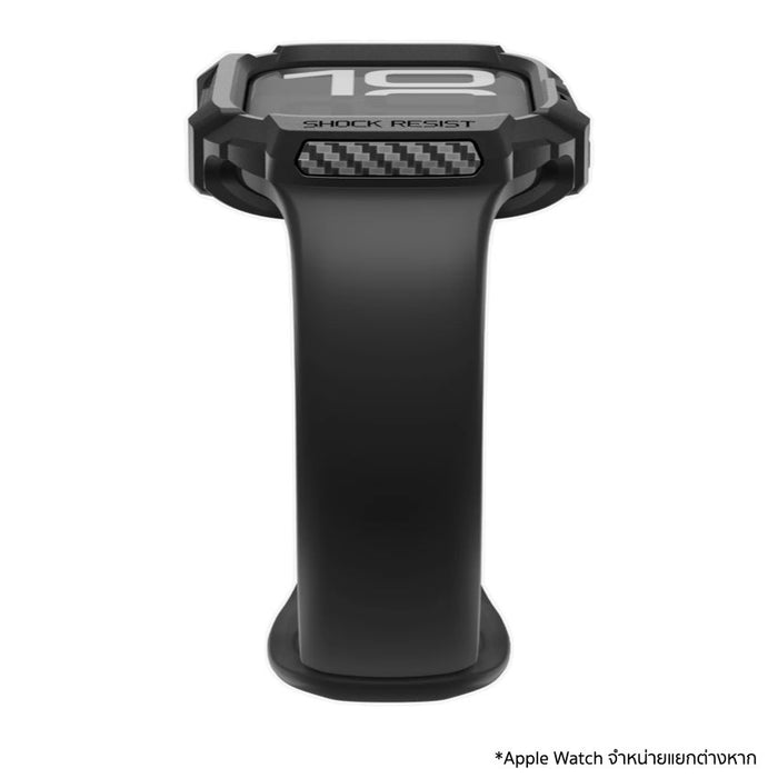 เคสกันกระแทก Apple Watch 11 (46mm) SPIGEN Rugged Armor 2 - Matte Black