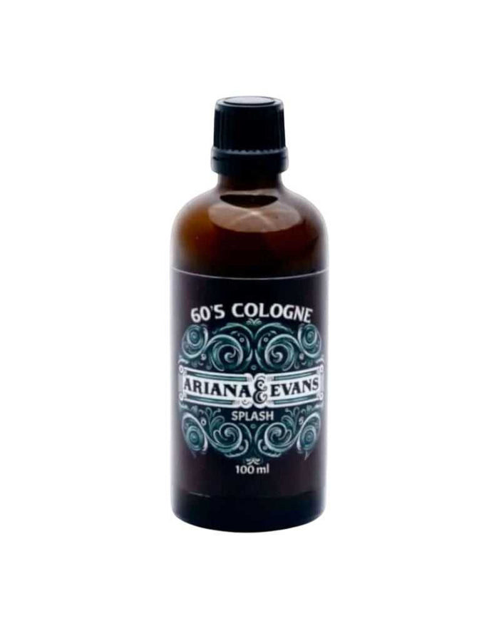 Ariana & Evans 60’s Cologne Aftershave Splash bottle for men's grooming