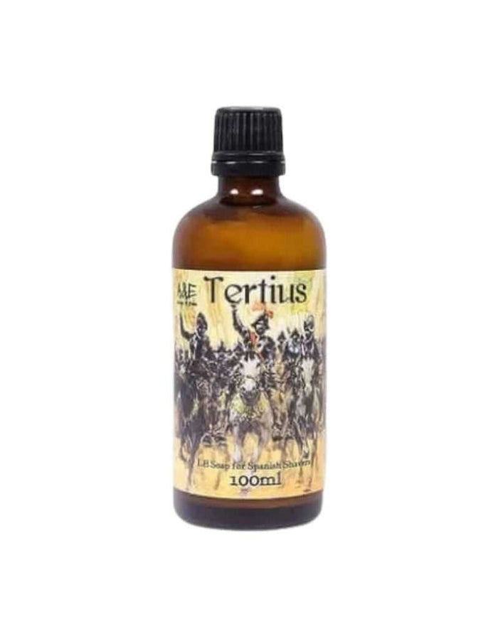 Tertius aftershave splash bottle with label