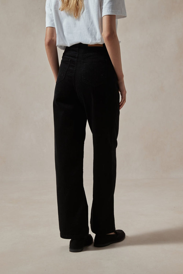 Audrey Black Corduroy Pant - DAStyle