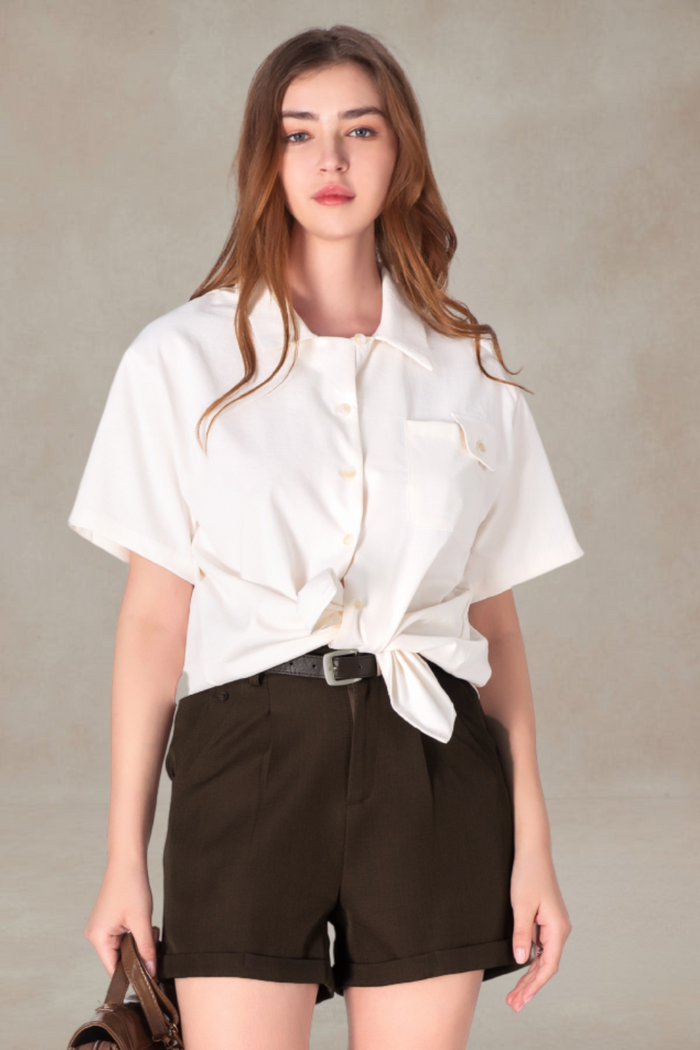 Augus Cotton Short Sleeve Shirts
