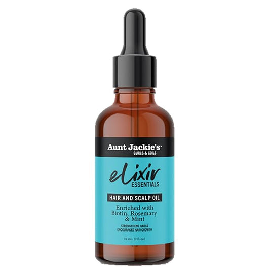 Aunt Jackies Elixir Biotin Rosemary and Mint 2oz