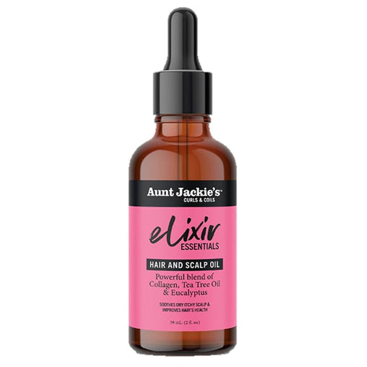 Aunt Jackies Elixir Collagen Tea Tree and Eucalyptus 2oz