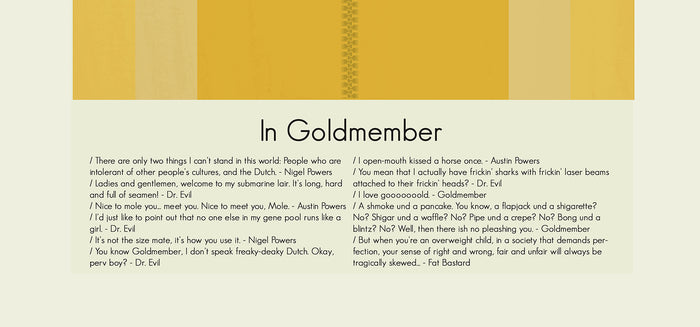 Austin Powers in Goldmember | DIGITAL ARTWORK DOWNLOAD