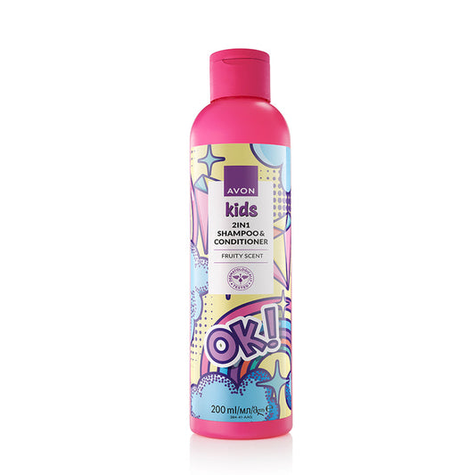 Avon Kids 2-In-1 Shampoo & Conditioner - 200ml