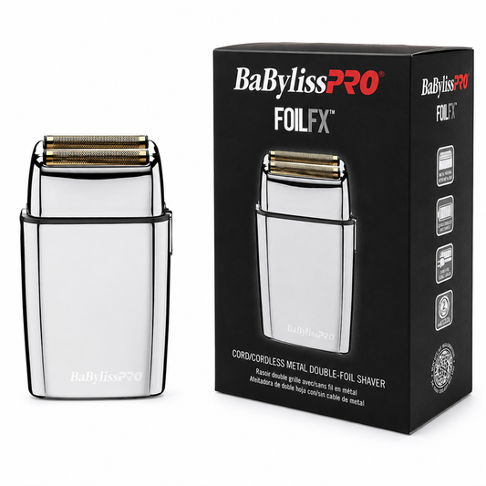BaBylissPRO® Cordless Metal Double Foil Shaver FOILFX02