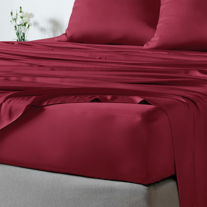 Burgundy / 90x190x35 cm
