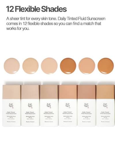 Beauty Of Joseon Daily Tinted Fluid Sunscreen MY210