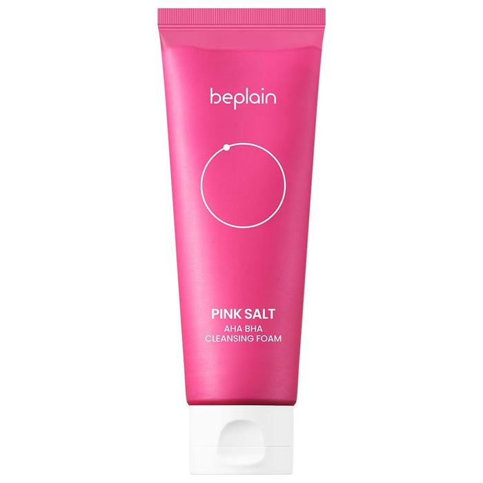 Beplain Pink Salt AHA BHA Cleansing Foam 120ml