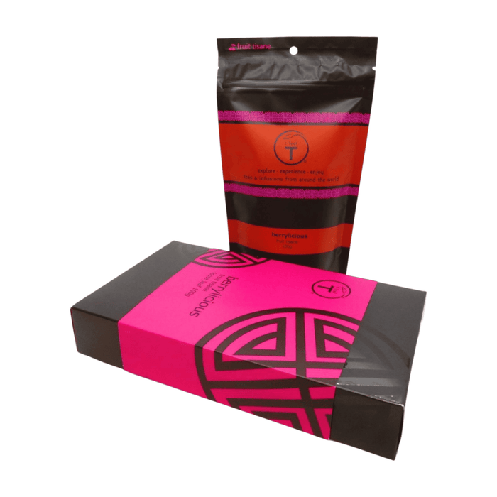 Berrylicious Gift Box side view | tea gift New Zealand | t leaf T