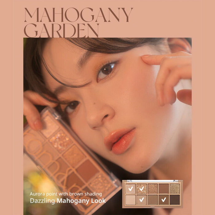 ROM&ND Better Than Palette #02 MAHOGANY GARDEN Nudie Glow Australia