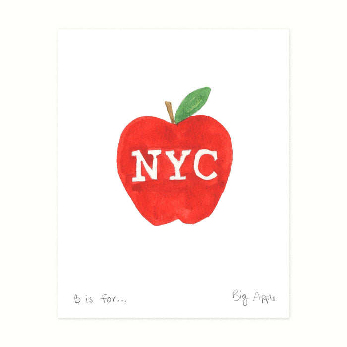 Big Apple: Small Print - 8x10"