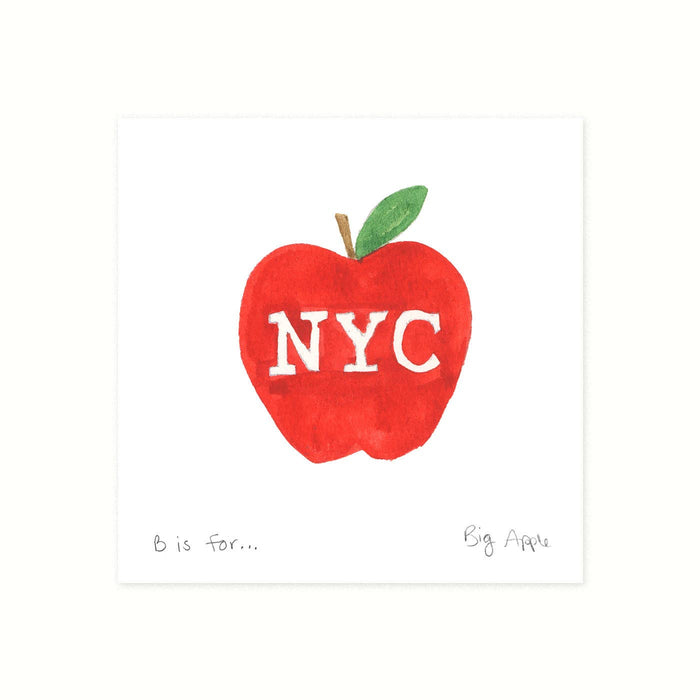 Big Apple: Small Print - 8x10"