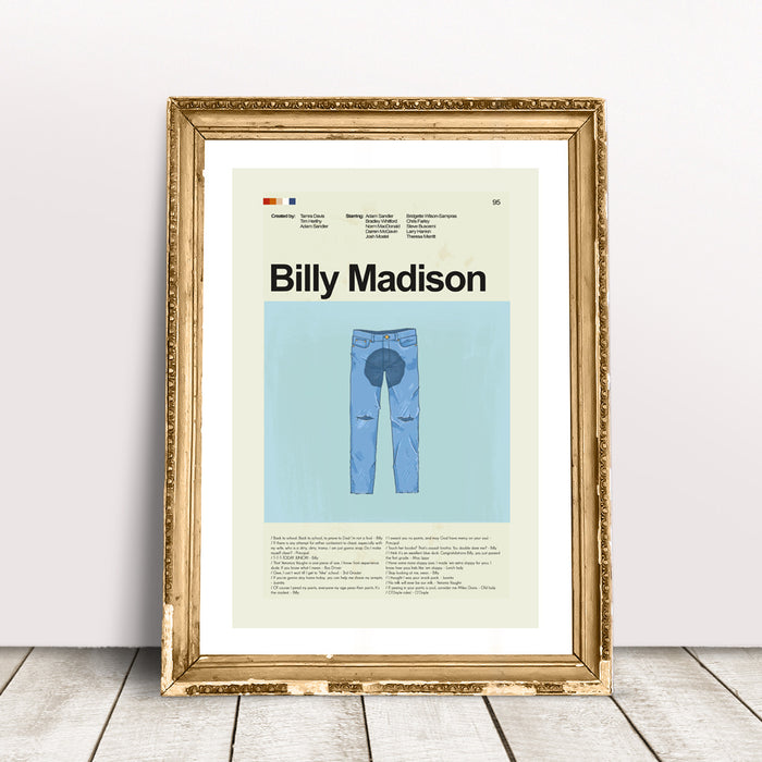 Billy Madison | DIGITAL ARTWORK DOWNLOAD