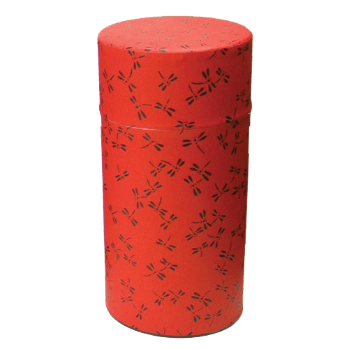 Black dragonfly red tea canister | tea accessories New Zealand | t leaf T