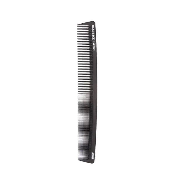 Black Ice Professional 9" Carbon Barber Comb