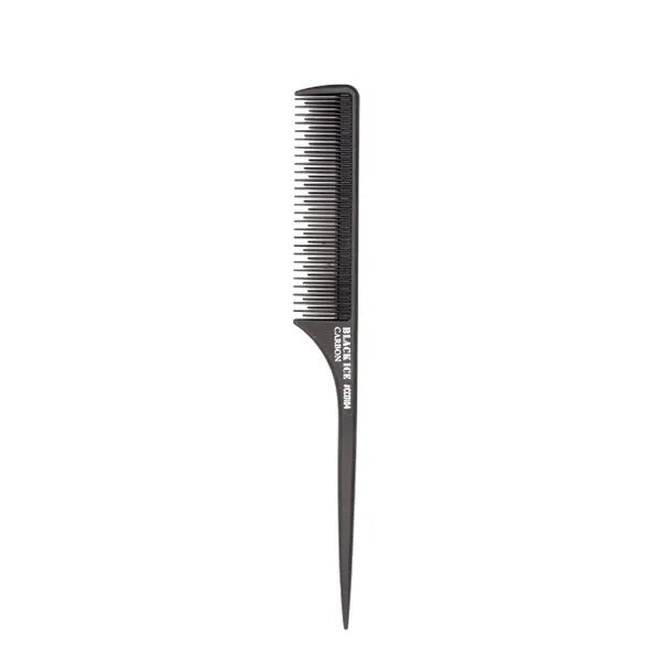 Black Ice Professional 9" Carbon Teasing Rat Tail Comb