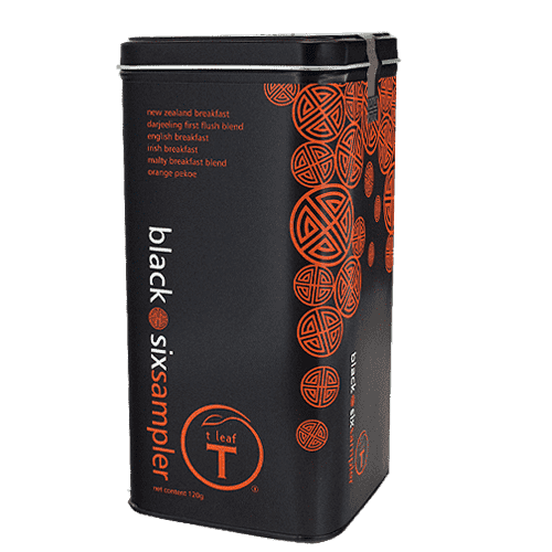 Black tea blends - six sampler | tea sampler New Zealand | t leaf T