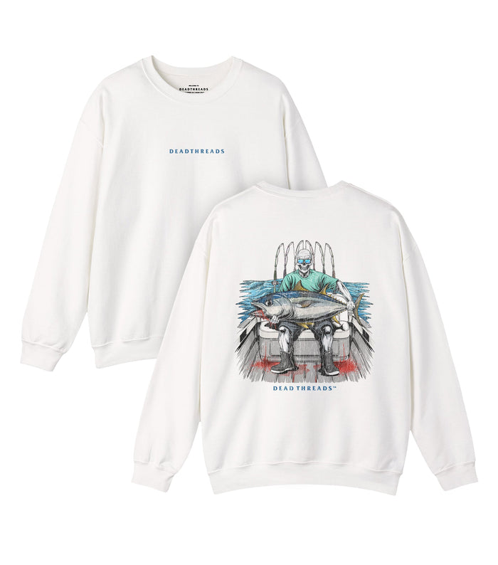 BLUEFIN BLOODBATH - “DT ESSENTIAL" CREWNECK SWEATSHIRT – Sweatshirt – Dead Threads Apparel