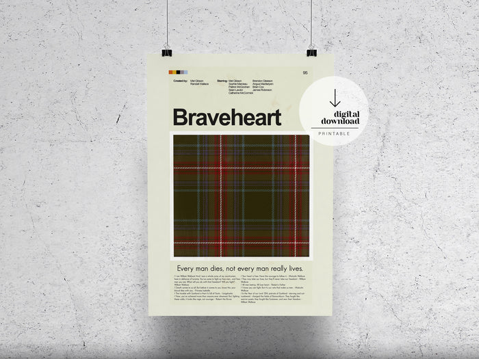 Braveheart | DIGITAL ARTWORK DOWNLOAD