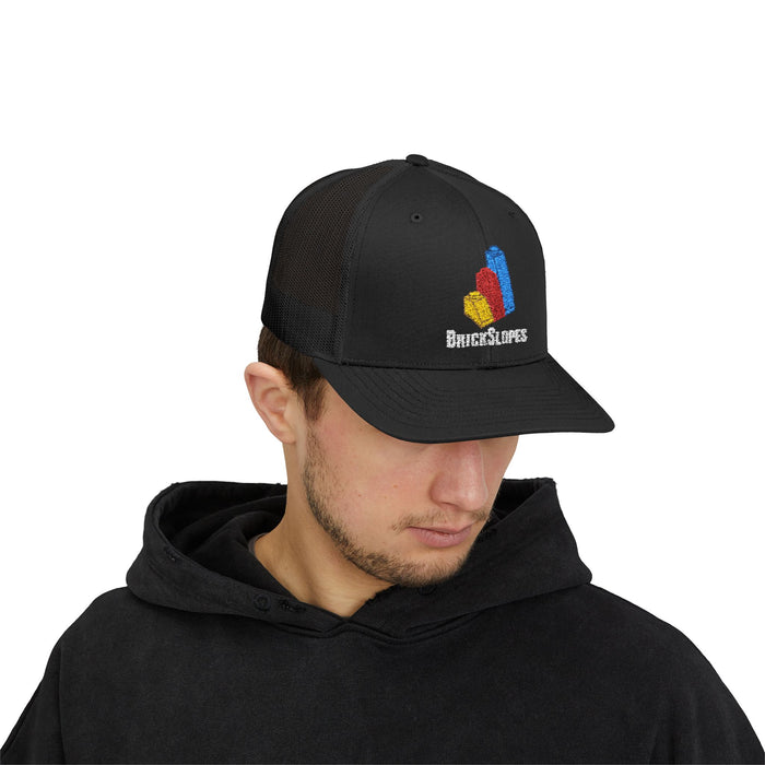 BrickSlopes Curved Bill Snapback Trucker Hat