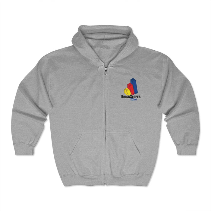 BrickSlopes Utah Zip up Hoodie (Double Sided)