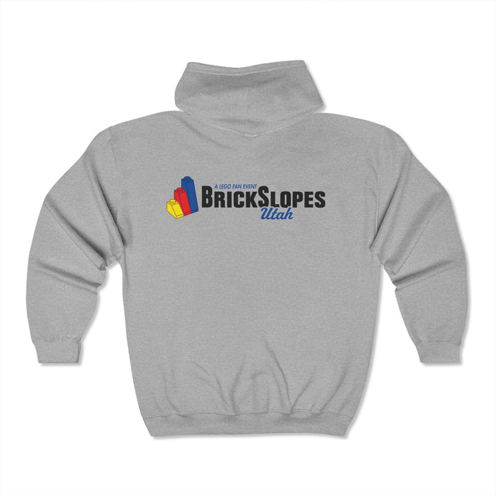 BrickSlopes Utah Zip up Hoodie (Double Sided)