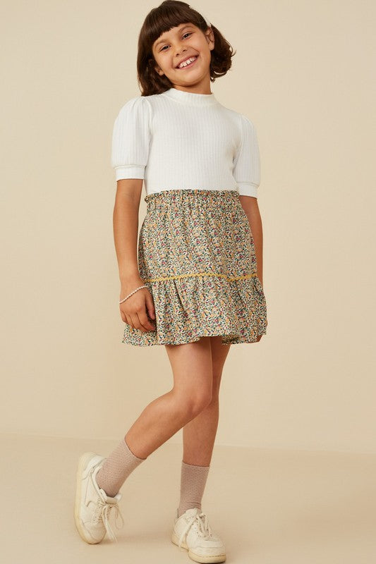 Brooks floral skirt