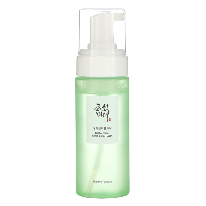 Beauty of Joseon Bubble Toner: Green Plum + AHA - Korean-Skincare