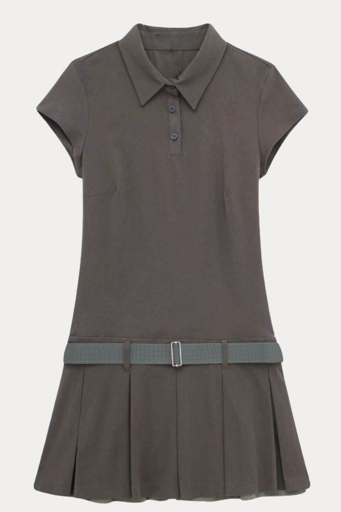 Caesar Short Sleeve Polo Dress