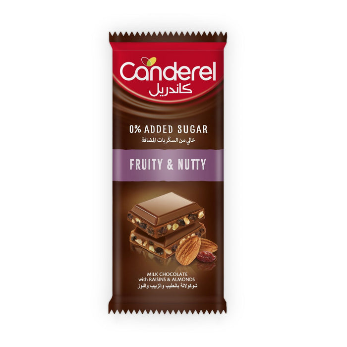Canderel Chocolate Fruit & Nutty - 100g