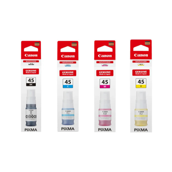 Canon GI-45 CMYK Original Ink Multipack - GI-45MP