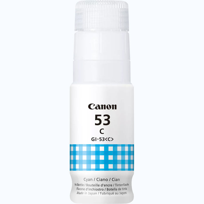 Canon GI-53C Cyan Ink Bottle - 4673C001