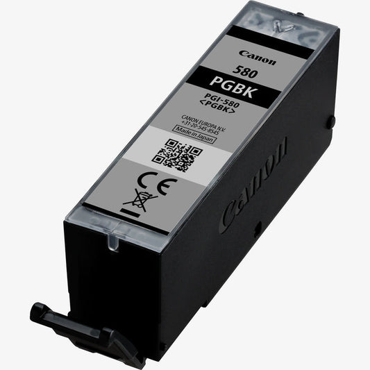 Canon PGI-580 Black Printer Ink Cartridge - Letterbox Friendly