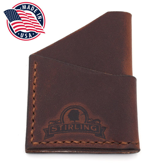 Card Wallet (Brown Threading)