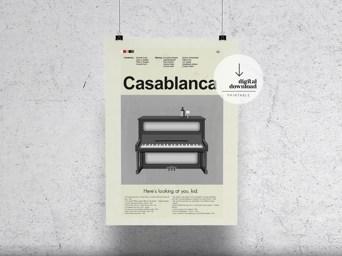 Casablanca | DIGITAL ARTWORK DOWNLOAD