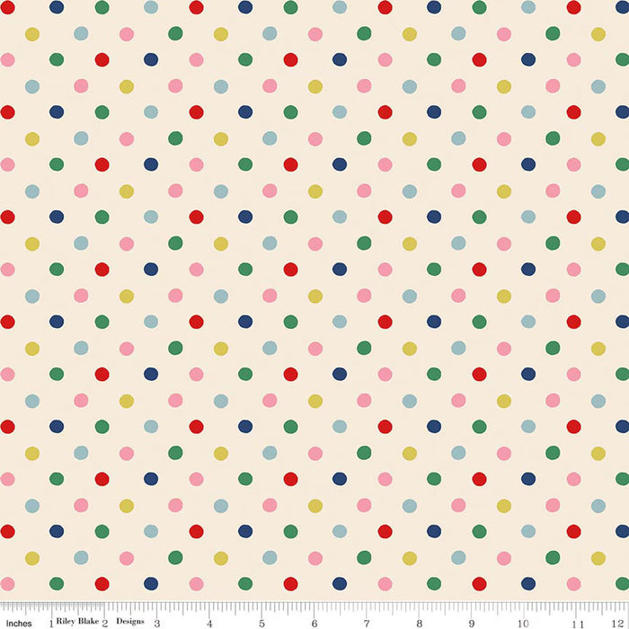 Cath Kidston® Signature Collection Button Spot Multi